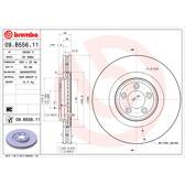 Disque de frein (à l'unité) BREMBO - 09.B556.11