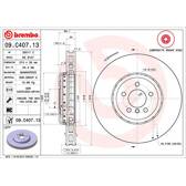 Disque de frein (à l'unité) BREMBO - 09.C407.13