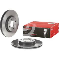 Disque De Frein BREMBO 09.C422.11 - Diamètre 278 Mm, Centrage 63,5 Mm, épaisseur 23 Mm, Hauteur 43,9 Mm
