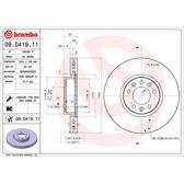 Disque de frein (à l'unité) BREMBO - 09.D419.11