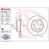 Disque de frein (à l'unité) BREMBO - 09.D421.11