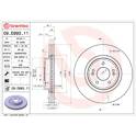 Disque de frein (à l'unité) BREMBO - 09.D993.11