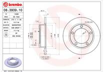 Brake disc set (2)