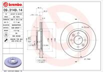 Brake disc set (2)