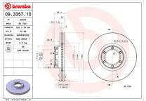 Brake disc set (2)