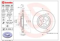 Brake disc set (2)