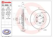 Brake disc set (2)