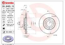 Brake disc set (2)