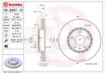 Brake disc set (2)