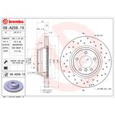 Brake disc (per unit) BREMBO - 09.A259.1X