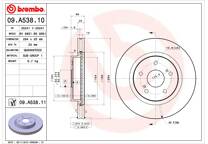 Brake disc set (2)