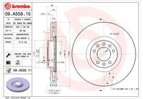Front brake disc