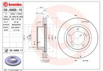 Brake disc (per unit)