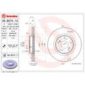 Brake disc set (2) BREMBO - 09.B270.11
