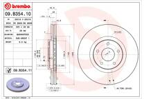 Brake disc (per unit)
