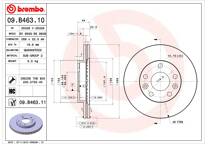 Brake disc set (2)
