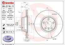 Brake disc (per unit)