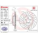 Brake disc (per unit) BREMBO - 09.C394.13