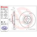 Front brake disc BREMBO - 09.C821.11