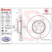 Brake disc (per unit) BREMBO - 09.D528.13
