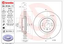 Brake disc (per unit)