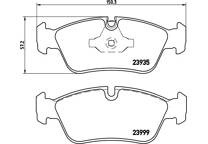 Front brake pad set