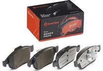 Front brake pad set