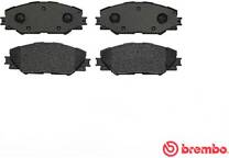 Front brake pad set