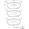 Front brake pad set BREMBO - P 85 137X