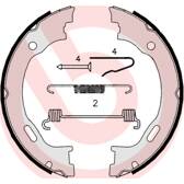 Jeu de mâchoires de frein BREMBO - S 50 515