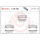 Plaquettes De Frein Arrière Pour Oldsmobile Cutlass 1982-1999 - Neuves, Marque ATLAS