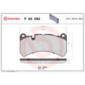 Kit Plaquettes De Frein AV & AR Pour Maserati Quattroporte GTS V8 - TopEuro #7050 - Neuf - Garantie 1 An