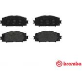 Jeu de plaquettes de frein avant BREMBO - P 83 106