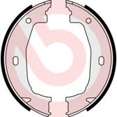 Juego de zapatas de frenos BREMBO - S 06 510