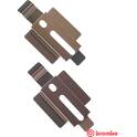 Kit d'accessoires (plaquette de frein) BREMBO - A 02 200