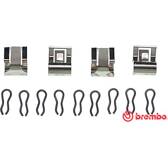 Kit d'accessoires (plaquette de frein) BREMBO - A 02 203