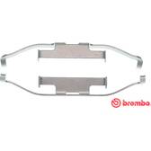 Kit d'accessoires (plaquette de frein) BREMBO - A 02 222