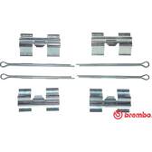Kit d'accessoires (plaquette de frein) BREMBO - A 02 257