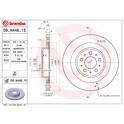 Kit disques et plaquettes de frein BREMBO - KT 08 004
