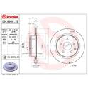 Kit disques et plaquettes de frein BREMBO - KT 08 020
