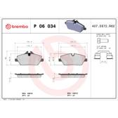 COPPIA PASTIGLIE FRENO BREMBO GENUINE ANTERIORE KTM MXC 380 01> 07BB04.83