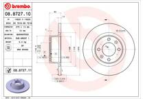 Brake disc set (2)