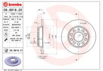 Brake disc set (2)
