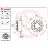 Brake disc (per unit) BREMBO - 08.5952.10