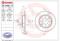Brake disc set (2)