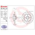 Brake disc (per unit) BREMBO - 08.9512.2X