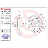 Brake disc set (2) BREMBO - 08.9975.1X