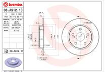 Brake disc set (2)