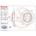 Brake disc set (2) BREMBO - 08.B351.1X