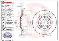 Brake disc set (2)